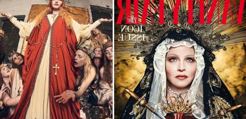 Madonna Appears as Virgin Mary, Recreates Last Supper for Vanity Fair Icons Issue