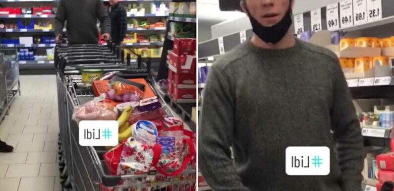 Man leaves people stunned in Lidl after forgetting a pound for the trolley | The Sun