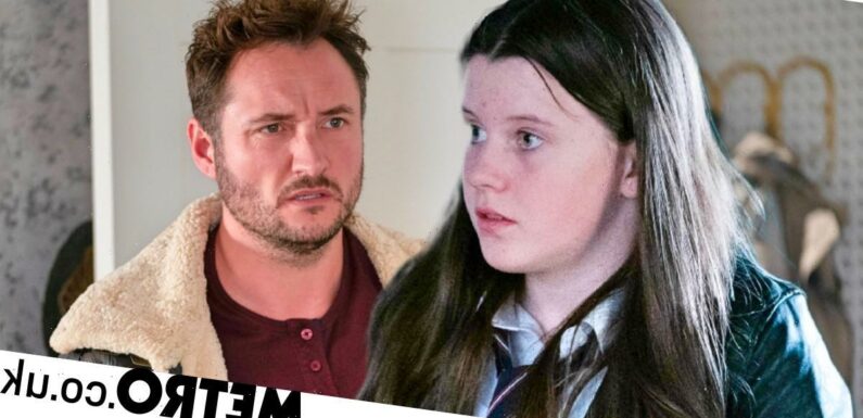 Martin discovers Lily is pregnant at age 12 in EastEnders as the police quiz him