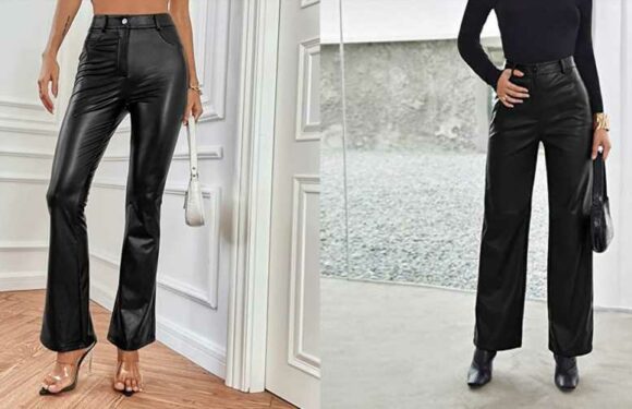 Meet Your New Winter Staple: These Faux-Leather Pants