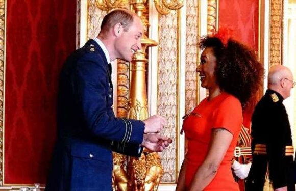 Mel B Recalls Embarrassment When Meeting Prince William in Revealing Dress