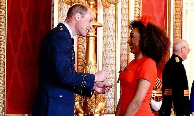 Mel B Recalls Embarrassment When Meeting Prince William in Revealing Dress