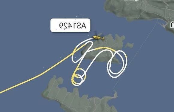 Military helicopter creates penis-shaped flight pattern over Malta