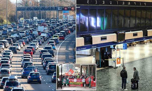 Millions of people face FIVE DAYS of rail strike chaos from tomorrow