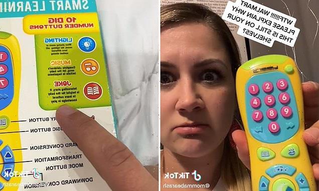 Mom gets Walmart toy that plays inappropriate jokes removed
