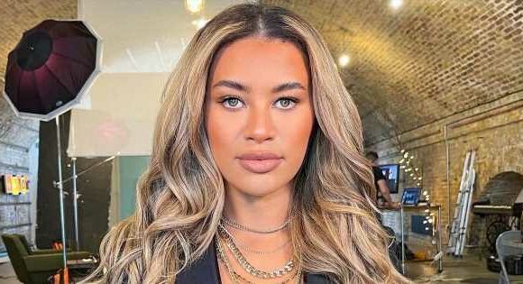 Montana Brown showcases growing bump as she nears pregnancy milestone