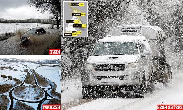 More ice and snow on its way as five-day cold snap batters the UK