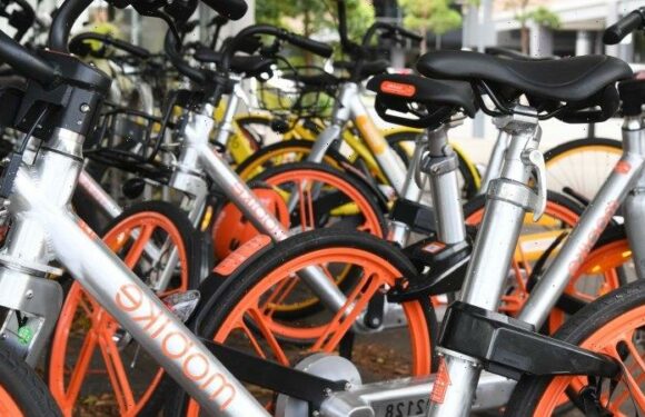 More than 1600 shared bikes abandoned after company fails