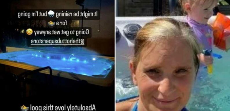 Mum-of-22 Sue Radford shares plans for no-spend New Year’s resolution as she relaxes in her £27k swimming pool | The Sun