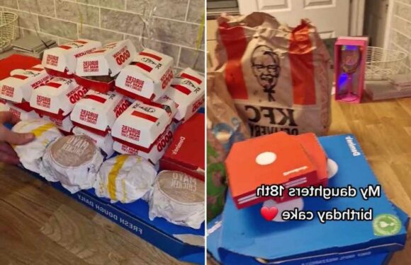 Mum shows off the alternative birthday cake she made for her daughter’s 18th birthday… but not everyone is convinced | The Sun