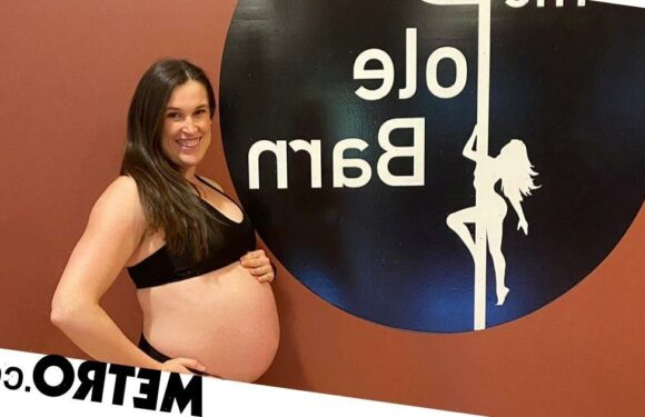 Mum who pole danced through pregnancy says it made labour smoother
