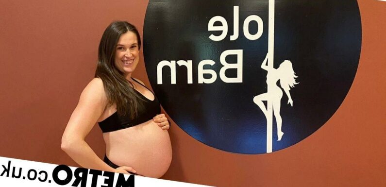 Mum who pole danced through pregnancy says it made labour smoother