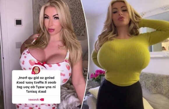 My boobs are abnormally large and people always ask if I have back pain – it’s rude, I’m not 80 years old | The Sun