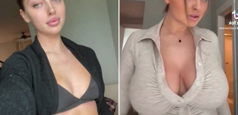 My boobs have TOTALLY disappeared after I lost weight… people think I’ve had them removed, I don't know what happened | The Sun