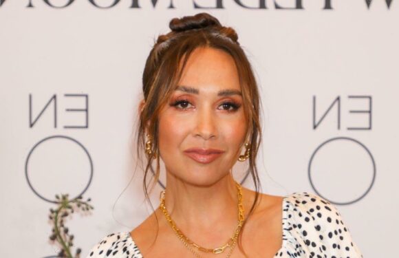 Myleene Klass cradles son Apollo moments after birth in intimate unseen video