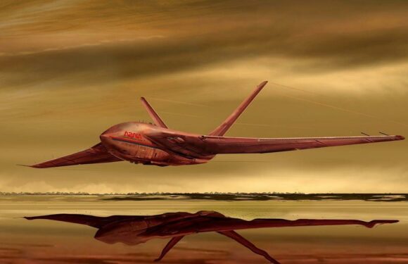 NASA unveils TitanAir space plane designed to take us to the moons of Saturn