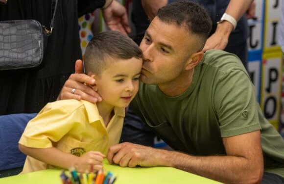 Nerves, joy and a few tears as preps start their schooling journey