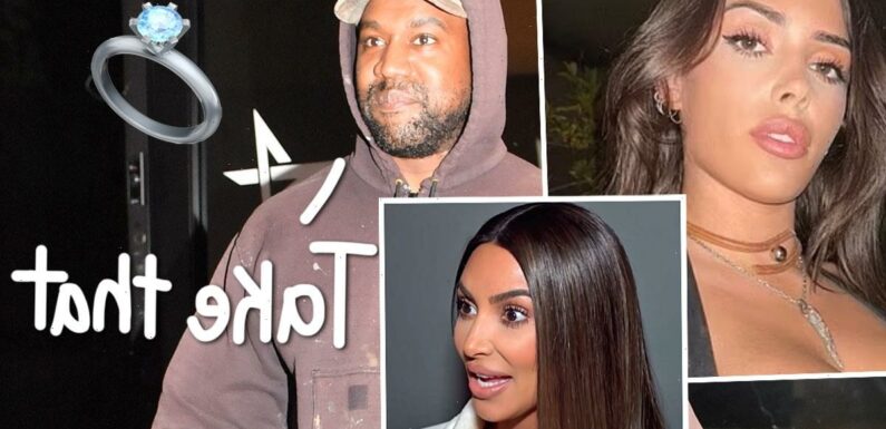 OMG Kanye West Totally Disrespected Kim Kardashian With His New Wedding Ring!