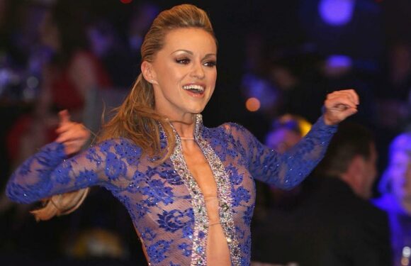 Ola Jordan slips back into Strictly catsuit amid 3.5 stone weight loss