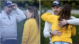 Olivia Wilde & Jason Sudeikis Hug It Out in Public After Nasty Year