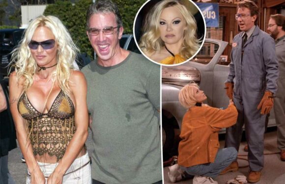 Pamela Anderson claims Tim Allen once flashed his penis at her, which he denies