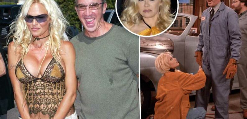 Pamela Anderson claims Tim Allen once flashed his penis at her, which he denies