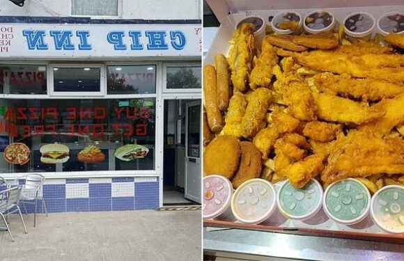 People fly miles to eat 'Britain's largest portion of fish and chips'