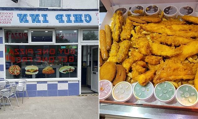 People fly miles to eat 'Britain's largest portion of fish and chips'
