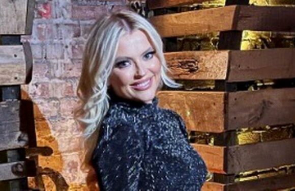 Pregnant Lucy Fallon ‘manifests’ son’s arrival next week after having ‘pins and needles in ribs’