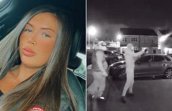 Pregnant mother fled when her house was hit by thug with shotgun