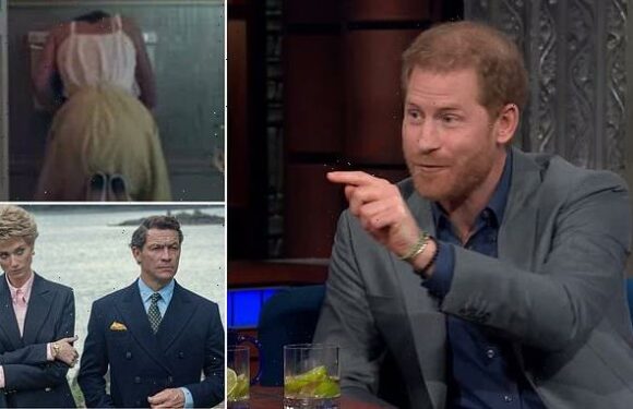 Prince Harry CONFIRMS he watches The Crown