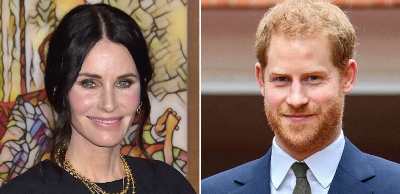 Prince Harry Had ‘Chocolate Mushrooms’ at Courteney Cox’s House