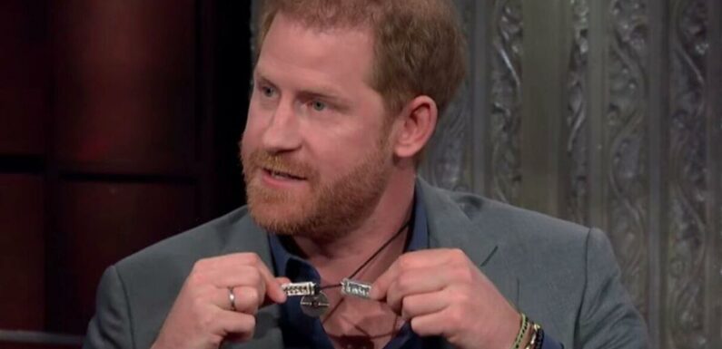 Prince Harry ‘evokes masculinity’ with his ‘stainless steel’ necklace