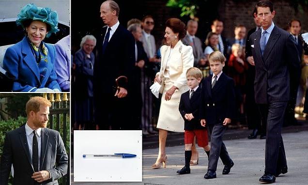 Prince Harry says Princess Margaret bought him a Biro for Christmas