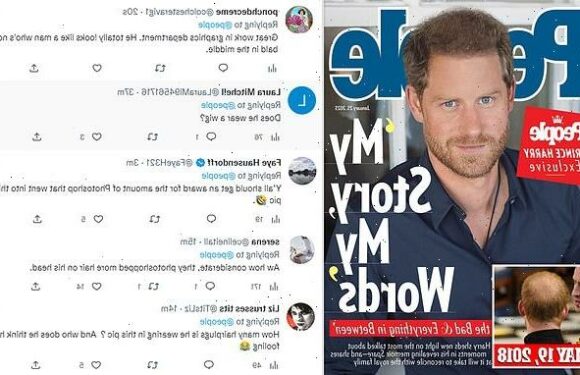 Prince Harry's People cover mocked by social media users