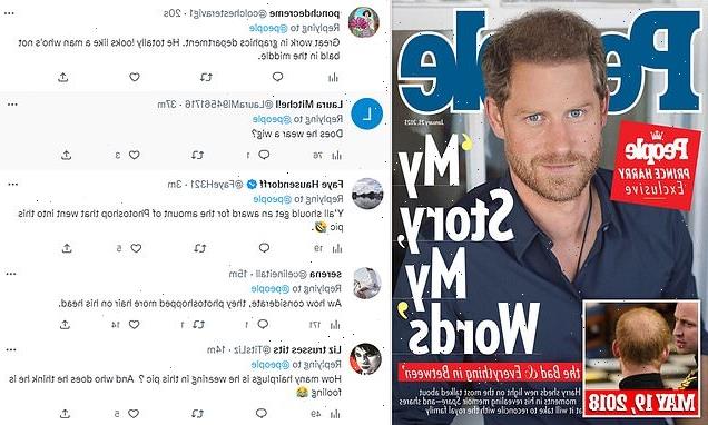 Prince Harry's People cover mocked by social media users