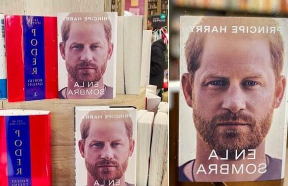Prince Harry's publishers are left red-faced as Spain breaks the ban