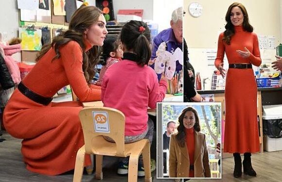 Princess of Wales looks luminous as she visits a Bedfordshire nursery
