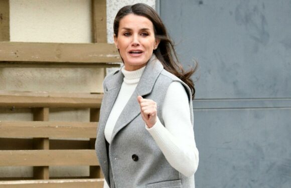 Queen Letizia turns heads in muted grey designer jacket – ‘love this’