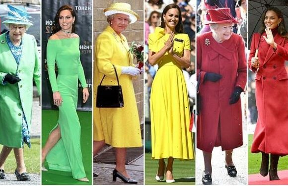 Queens of colour! How Kate has adopted Her Majesty's winning formula