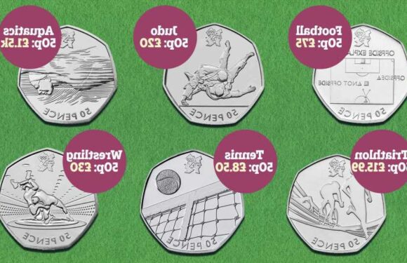 Rarest and most valuable Olympic 50p coins worth up to £1,500 revealed | The Sun