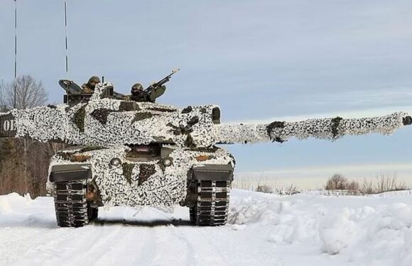 Rishi Sunak vows to send squadron of tanks to Ukraine