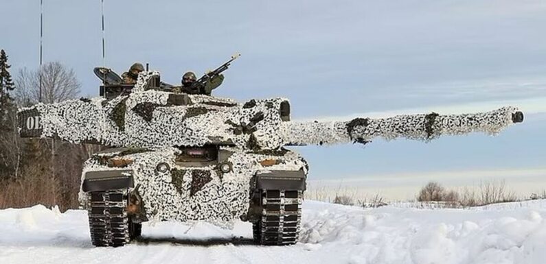 Rishi Sunak vows to send squadron of tanks to Ukraine