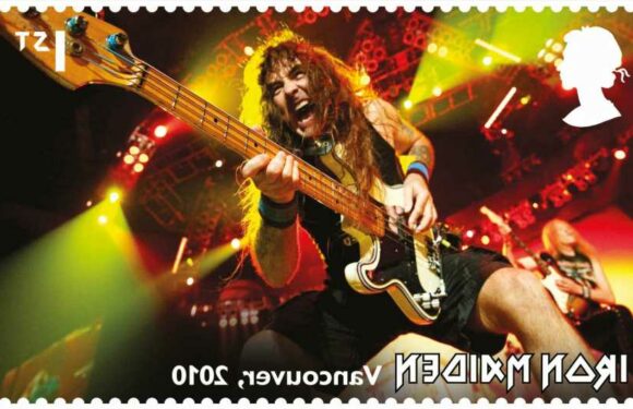 Royal Mail unveil Iron Maiden stamps to pay tribute to heavy metal legends | The Sun