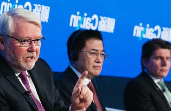 Rudd vows to ‘shut the f— up’ then quips he’s slowly being demoted to ambassador