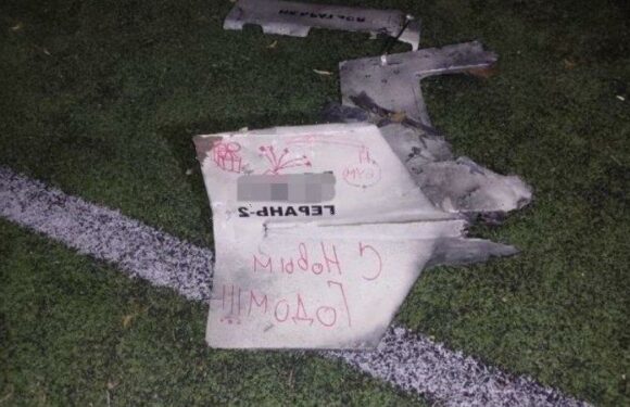 Russian drones with ‘Happy New Year’ messages shot down in attacks on Kyiv