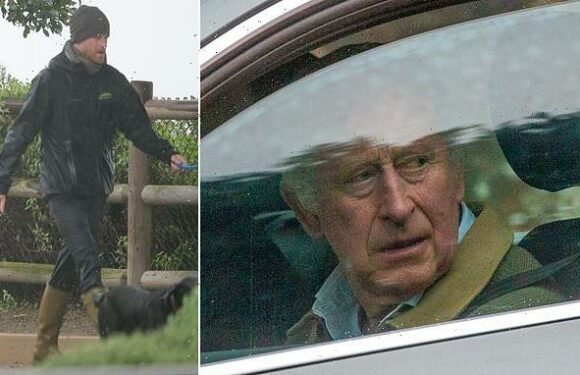 Stony-faced Charles seen as Harry crosses King's 'red line' in memoir