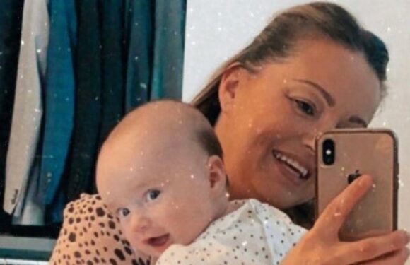 Strictly’s Ola Jordan takes hilarious swipe at husband James’ hairline in baby pic