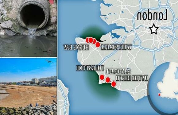 Swimmers warned to avoid NYD dips along Kent coast after sewage spills