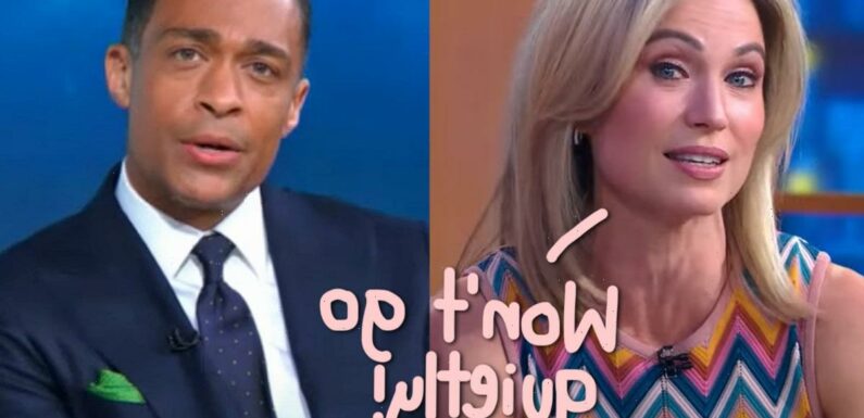 T.J. Holmes & Amy Robach Lawyering Up For Possible ABC Lawsuit & Race Is A Big Factor – DETAILS!